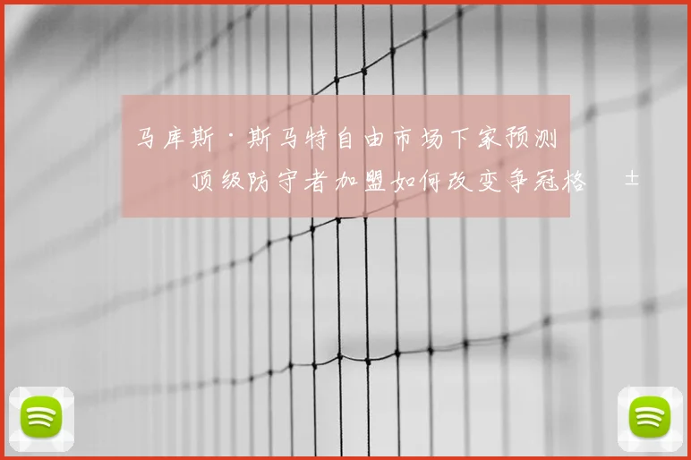 马库斯·斯马特自由市场下家预测：顶级防守者加盟如何改变争冠格局与球队价值